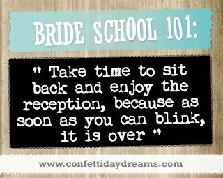 Real Bride Advice