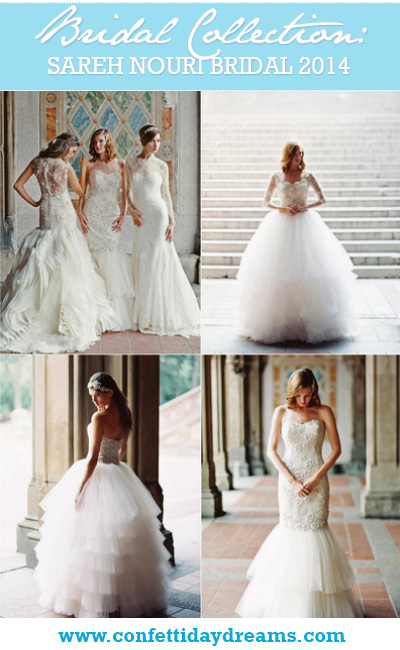 Sareh Nouri Couture 2014 Wedding Dress Bridal Collection