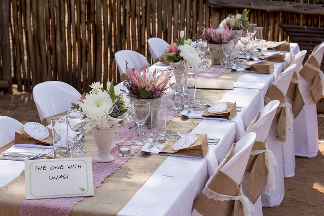 Blush and Green Rustic Outdoor Farm Wedding