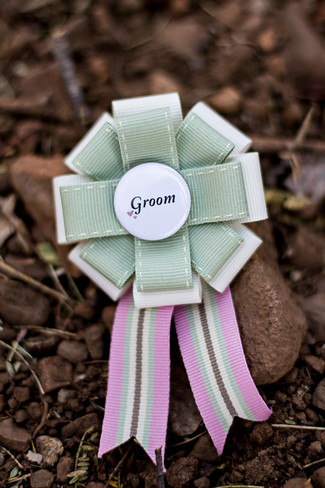 Blush and Green Rustic Outdoor Farm Wedding