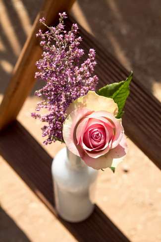 Blush and Green Rustic Outdoor Farm Wedding