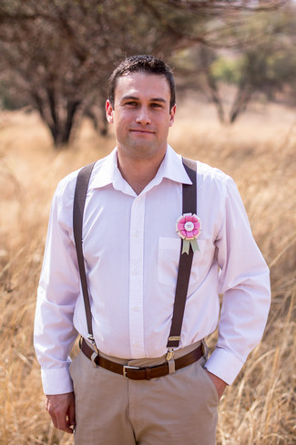 Blush and Green Rustic Outdoor Farm Wedding