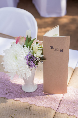 Blush and Green Rustic Outdoor Farm Wedding