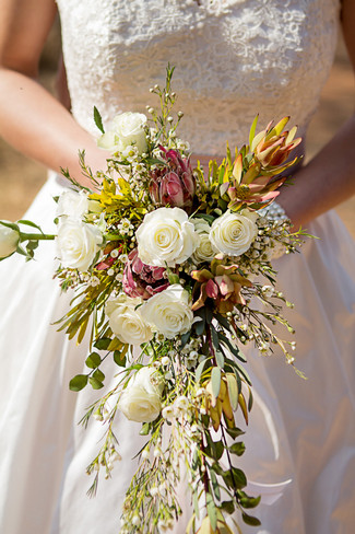 Blush and Green Rustic Outdoor Farm Wedding