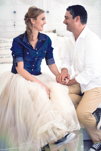 Navy & White West Coast Beach Wedding, Western Cape