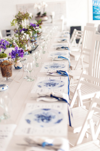 Navy & White West Coast Beach Wedding, Western Cape