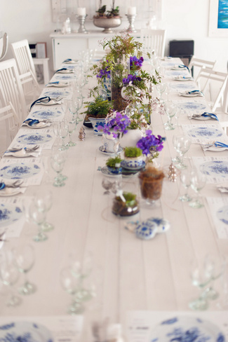 Navy & White West Coast Beach Wedding, Western Cape