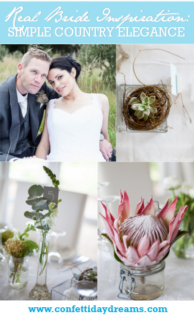 Simple Country Elegance, Stanford Valley Wedding South Africa
