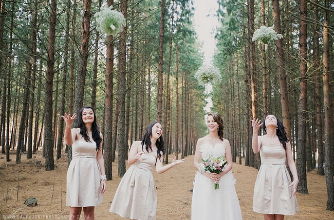 Baby's Breath & Succulents - South African Farm Wedding