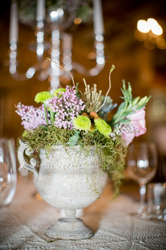 Baby's Breath & Succulents - South African Farm Wedding