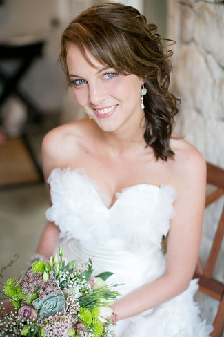 Babys Breath & Succulents - South African Farm Wedding