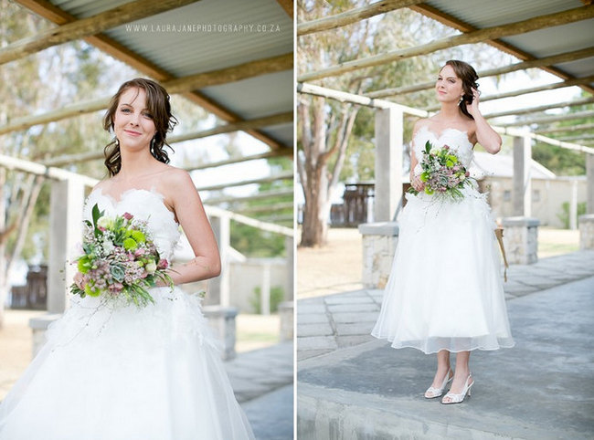 Babys Breath & Succulents - South African Farm Wedding