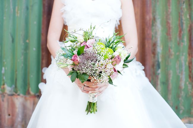 Babys Breath & Succulents - South African Farm Wedding