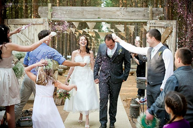 Baby's Breath & Succulents - South African Farm Wedding