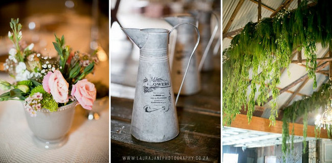 Baby's Breath & Succulents - South African Farm Wedding