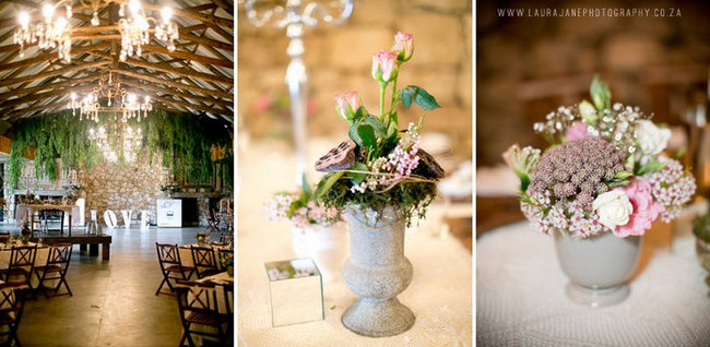 Baby's Breath & Succulents - South African Farm Wedding