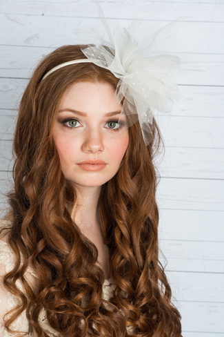 2014 Blair Nadeau Millinery Bridal Collection | Bette Puff Veil