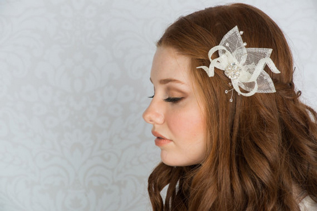 2014 Blair Nadeau Millinery Bridal Collection | Eva Fascinator