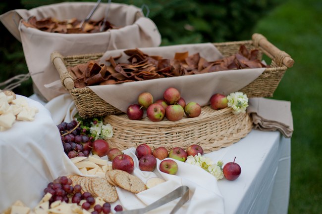 Colorful Rustic Vermont Outdoor Wedding