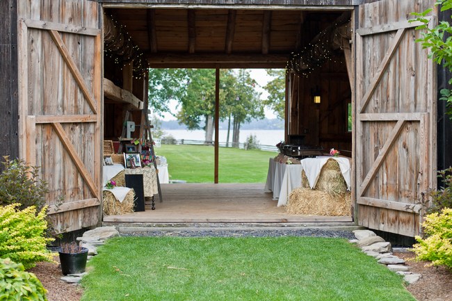 Colorful Rustic Vermont Outdoor Wedding