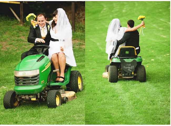 Country Chic Yellow & Green Wedding