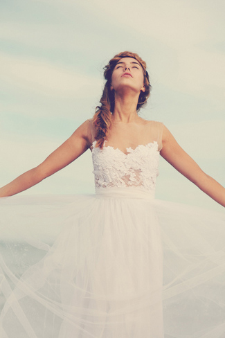 Grace Loves Lace 2014 Bridal Collection | Loren White Dress