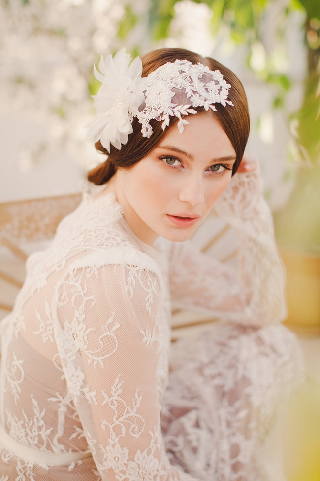 Jannie Baltzer 2014 Bridal Headpiece Collection