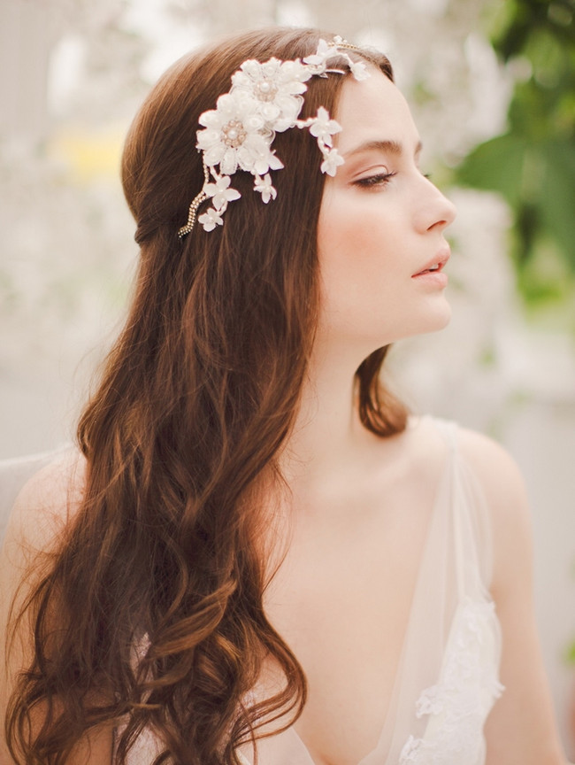 Jannie Baltzer 2014 Bridal Headpiece Collection | Eloise