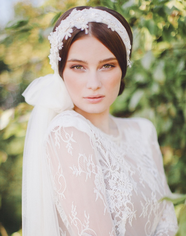 Jannie Baltzer 2014 Bridal Headpiece Collection | Samantha
