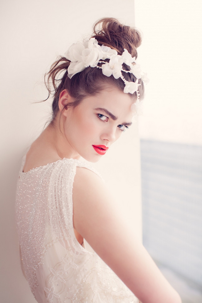 Jannie Baltzer 2014 Bridal Headpiece Collection | Zoe