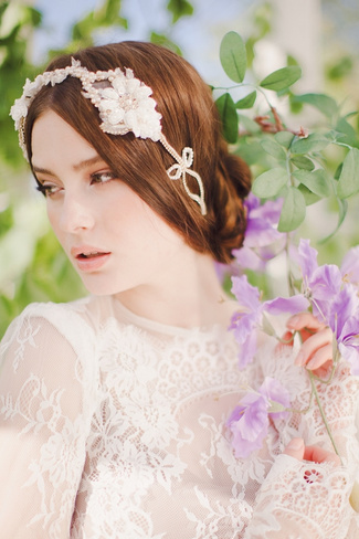 Jannie Baltzer 2014 Bridal Headpiece Collection | Rina