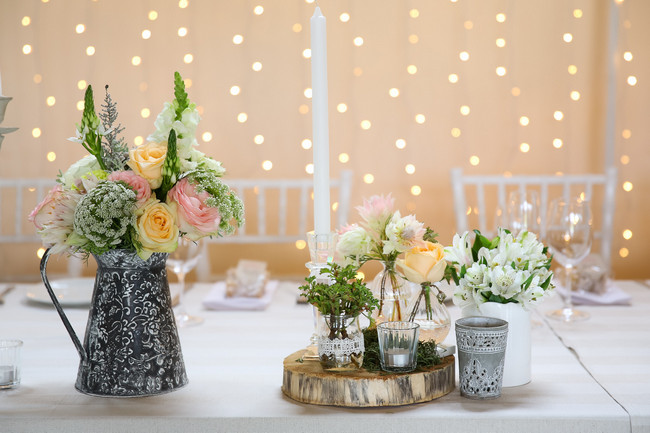 Vintage Peach and Mint Wedding, Wellington