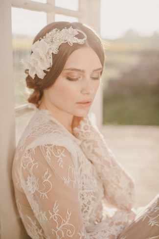Jannie Baltzer 2014 Bridal Headpiece Collection | Mia