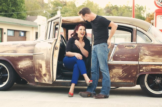 1950s Styled Engagement Shoot Neelys Photography 039