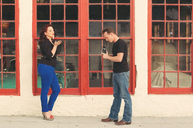 1950s Styled Engagement Shoot Neelys Photography 050