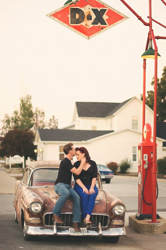 1950s Styled Engagement Shoot Neelys Photography 054