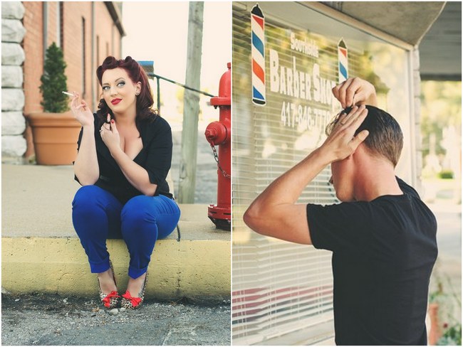 1950s Styled Engagement Shoot Neelys Photography. 3