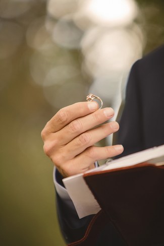 Relaxed Bohemian Forest Wedding, New Mexico