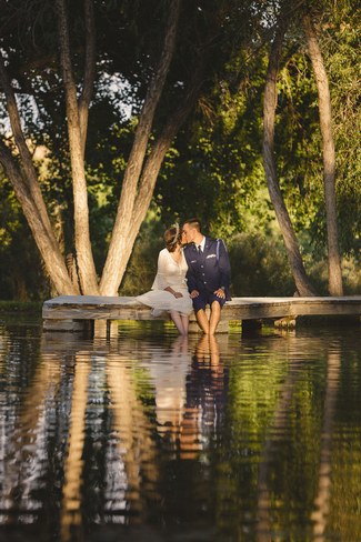 Relaxed Bohemian Forest Wedding, New Mexico