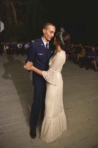 Relaxed Bohemian Forest Wedding, New Mexico