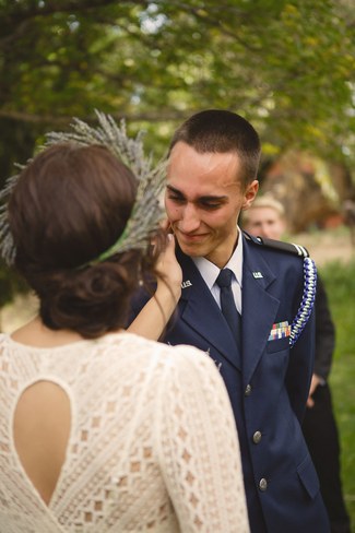 Relaxed Bohemian Forest Wedding, New Mexico