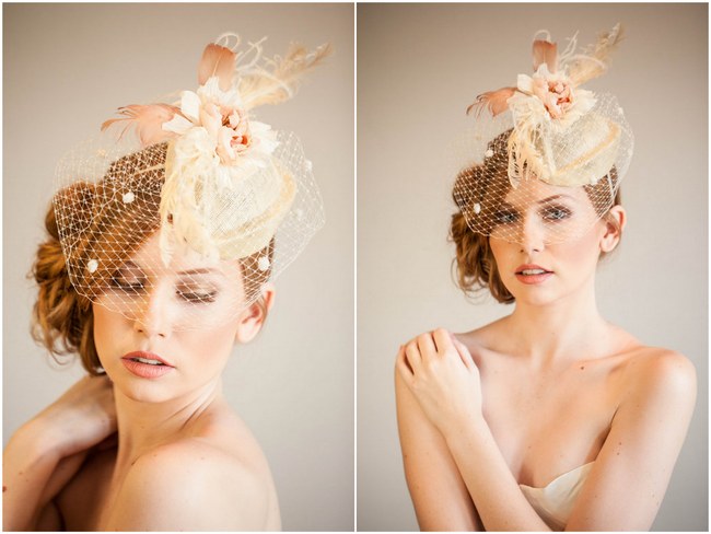 Mignonne Handmade 2014 Bridal Headpiece Collection 1