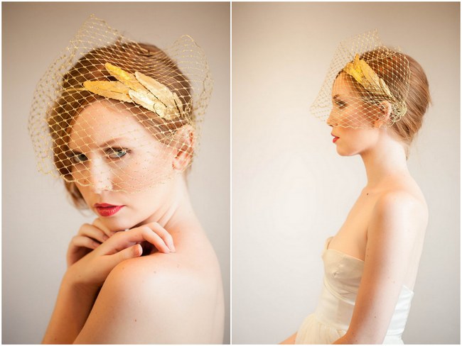 Mignonne Handmade 2014 Bridal Headpiece Collection 3