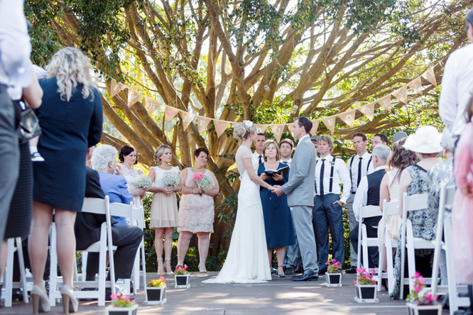 Shabby Chic Country Style Pink Wedding Australia Jani Montville Hall B Photography (11)