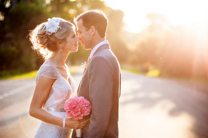 Shabby Chic Country Style Pink Wedding Australia Jani Montville Hall B Photography (19)