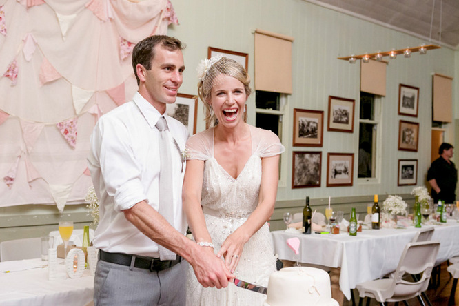 Shabby Chic Country Style Pink Wedding Australia Jani Montville Hall B Photography (30)