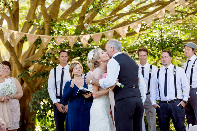 Shabby Chic Country Style Pink Wedding Australia Jani Montville Hall B Photography (34)