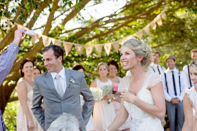 Shabby Chic Country Style Pink Wedding Australia Jani Montville Hall B Photography (37)