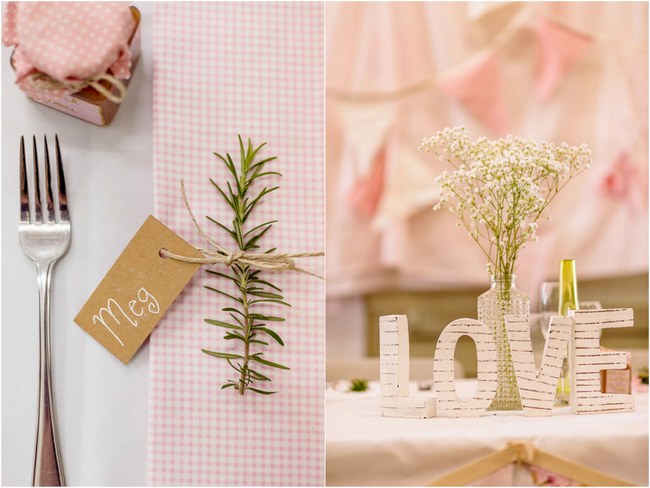 Shabby Chic Country Style Pink Wedding Australia Jani Montville Hall B Photography (44)