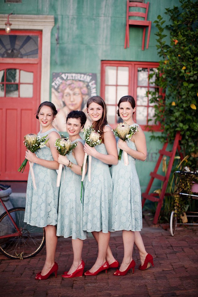 Aqua Blue Red Rustic Farm Wedding South Africa 010